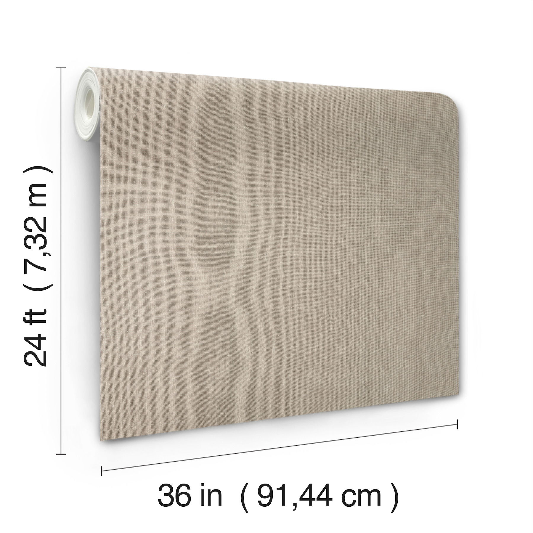 Huri Taupe Wallpaper large image 