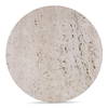 Landon Accent Table Beige Travertine, Side & End Table by Moe's Home, 17.72" width x 18.5" height x 17.72" depth thumbnail 5