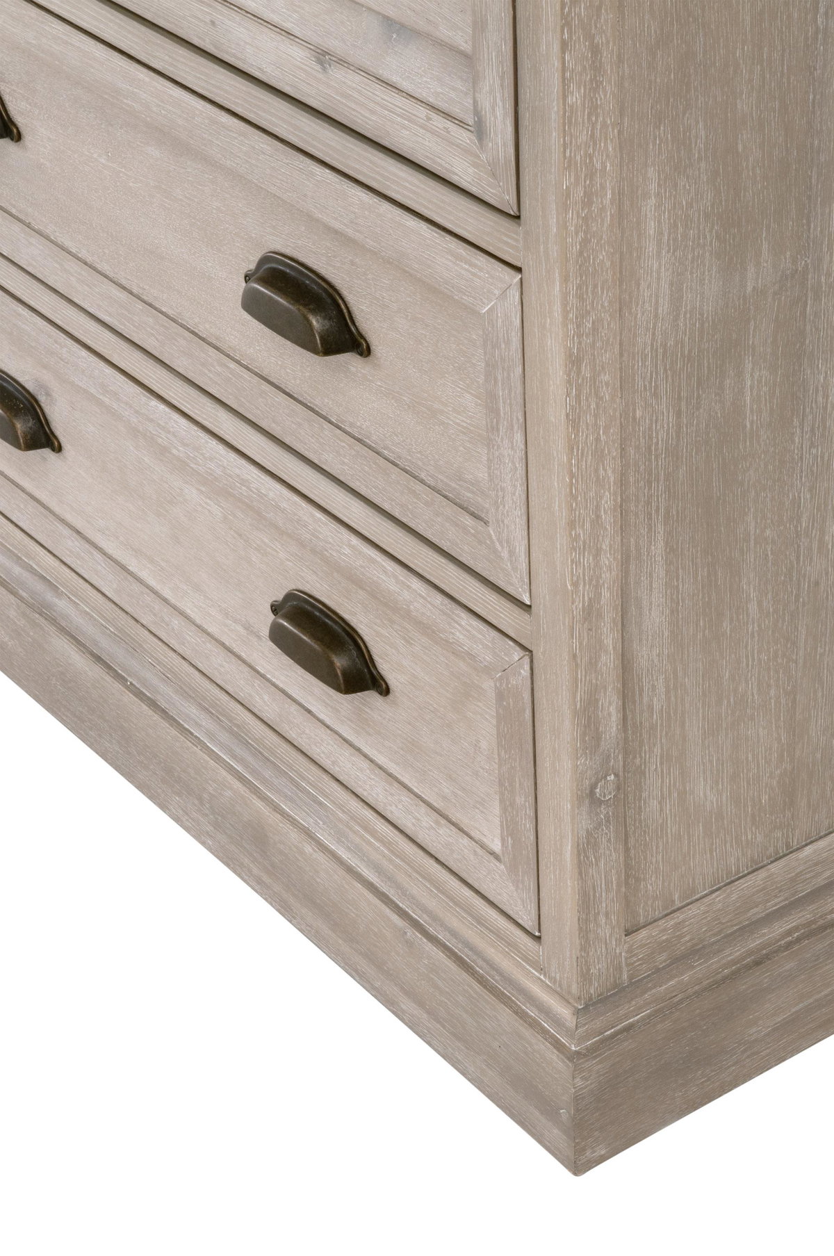 Eden 3-Drawer Nightstand, by Essentials for Living, 33" width x 29" height x 19" depth View 6