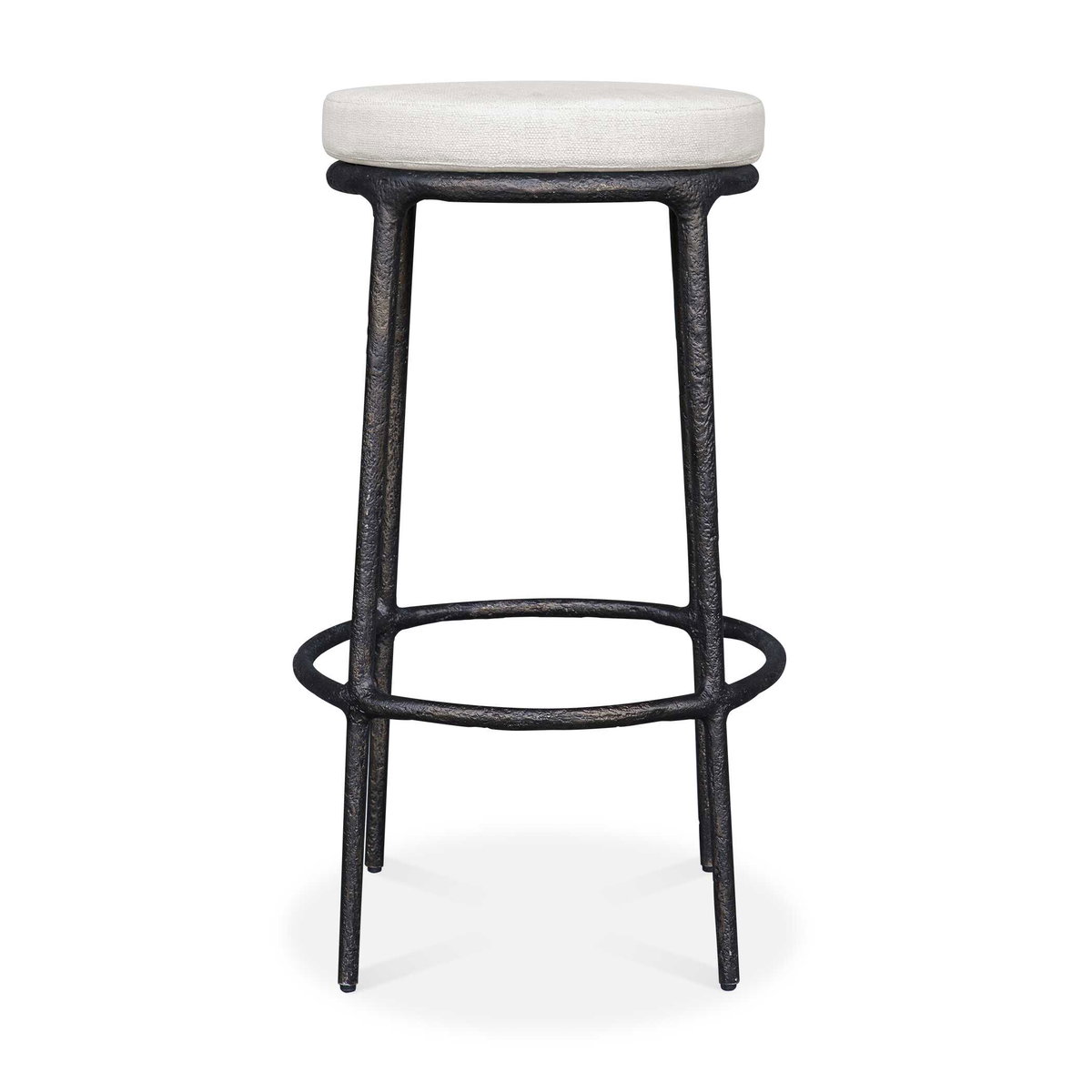 Thayer Outdoor Bar Stool, Outdoor Stool by Uttermost, 1'8" width x 2'7" height x 1'8" depth View 1