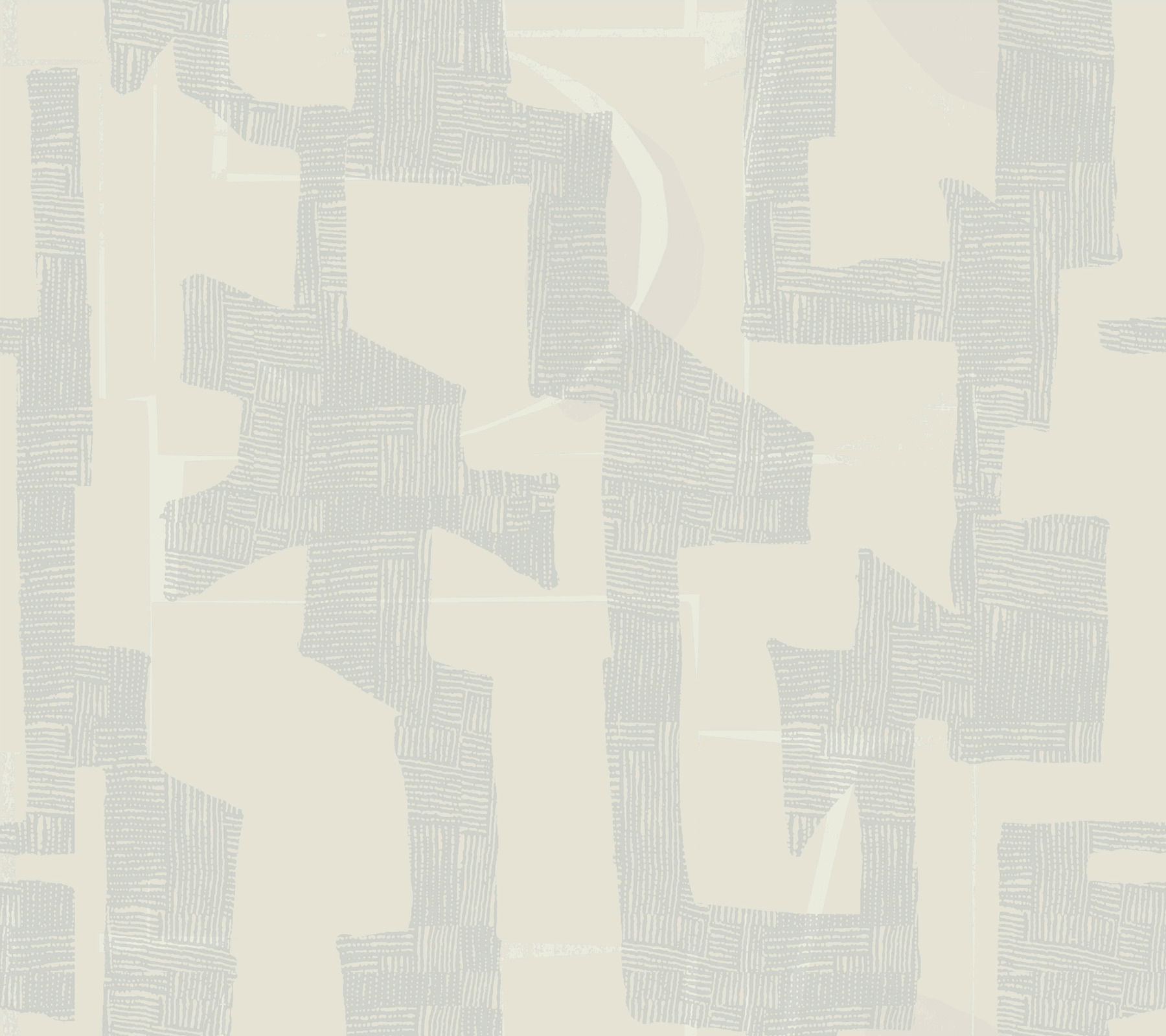 Modern Tribal Neutral & Grey Wallpaper large image 