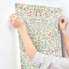 Garden White & Multicolor Terrace Wallpaper thumbnail 2