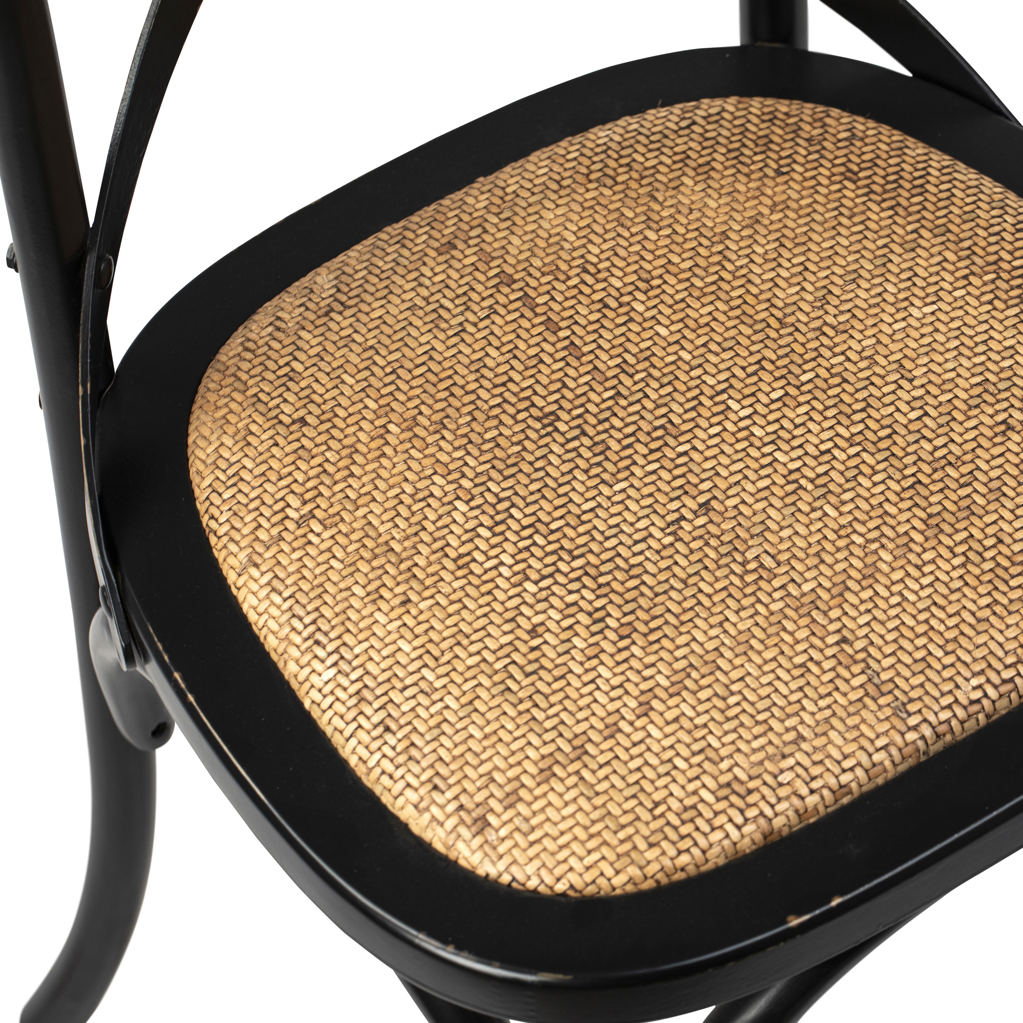 Gaston Dining Chair Ant.Black large image 