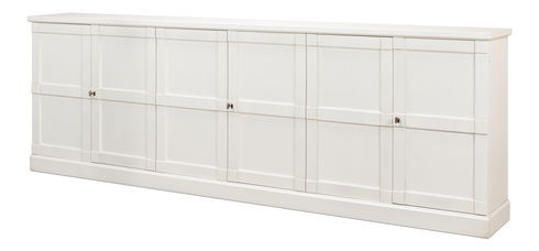 Luciana 6 Wood Dr Buffet,112",Cortina Wh