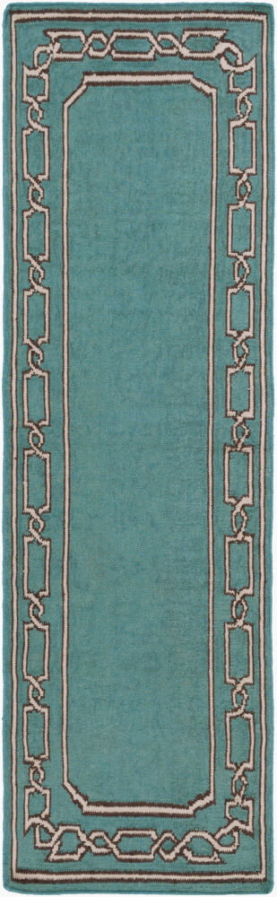 Alameda Handmade Rug, by Surya, 8' length x 2'6" width