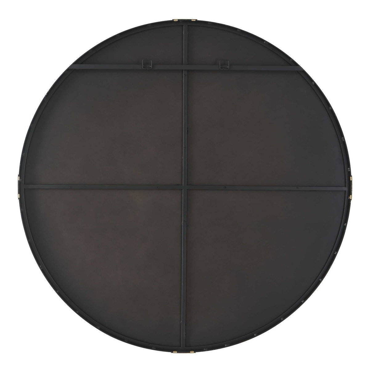 Clip Modern Round Mirror, by Uttermost, 3'6.25" width x 3'6.25" height x 1.62" depth View 7