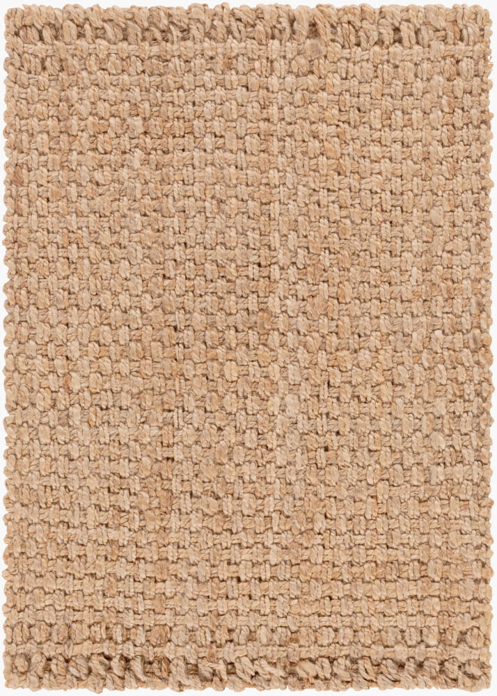 Jute Woven Handmade Rug, by Surya, 3' length x 2' width