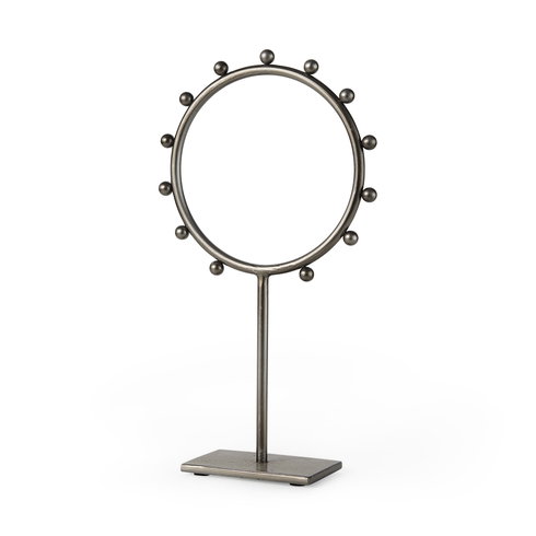 Elio  Large Studded Hoop Object