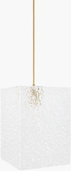 Icelya Pendant, by Surya, 8" length x 8" width x 11" height thumbnail