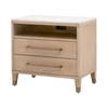 Cambria 2-Drawer Nightstand, by Essentials for Living, 29" width x 26.75" height x 18" depth thumbnail 3