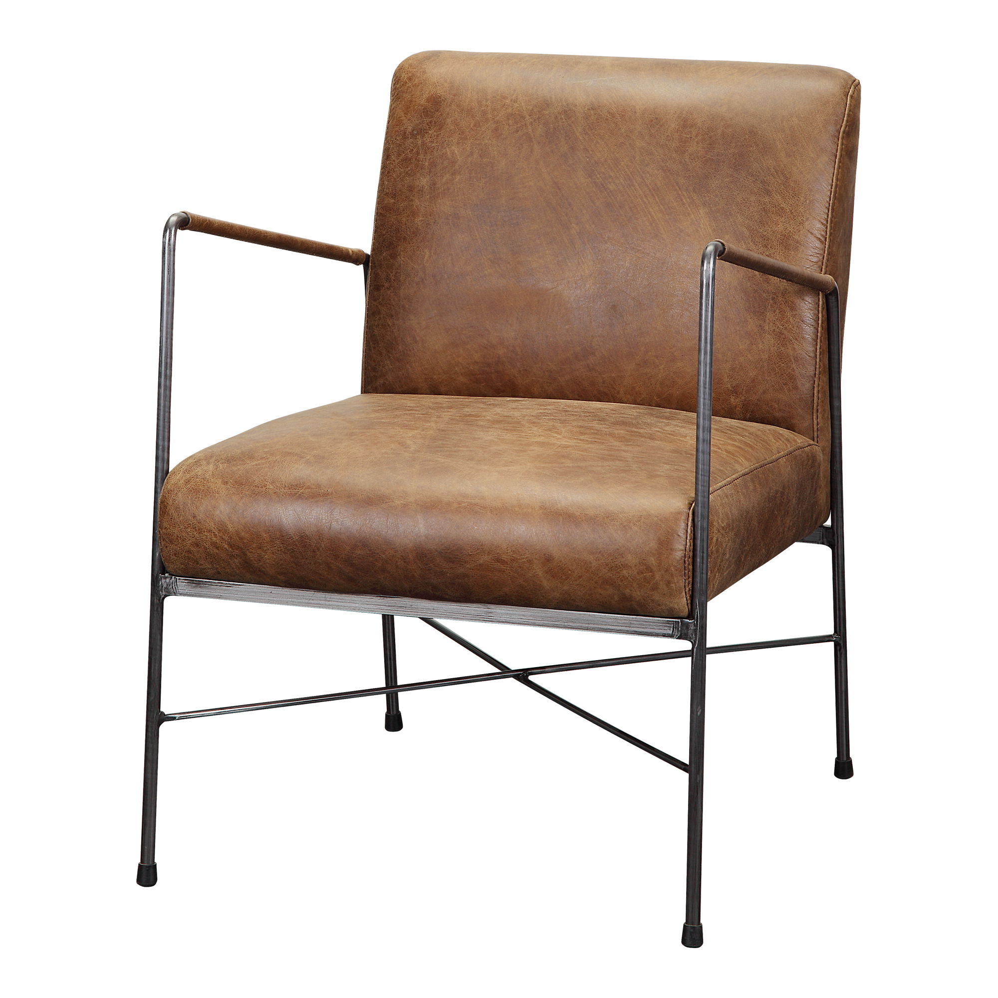 Dagwood Leather Armchair large image 