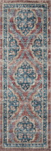 Rifle Paper Co. x Loloi Courtyard Rug, 1'6" length x 1'6" width thumbnail 5