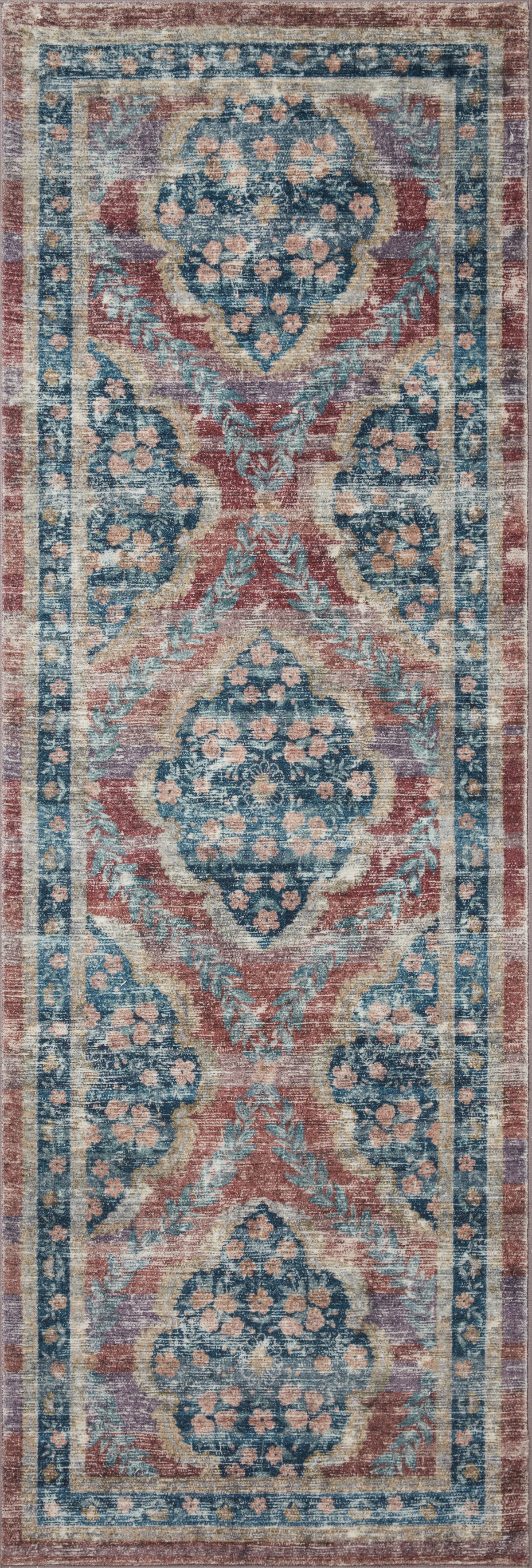 Rifle Paper Co. x Loloi Courtyard Rug, 5' length x 7'6" width View 5