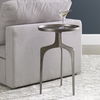 Kenna Nickel Accent Table, Furniture by Uttermost, 16" width x 25" height x 16" depth thumbnail 2