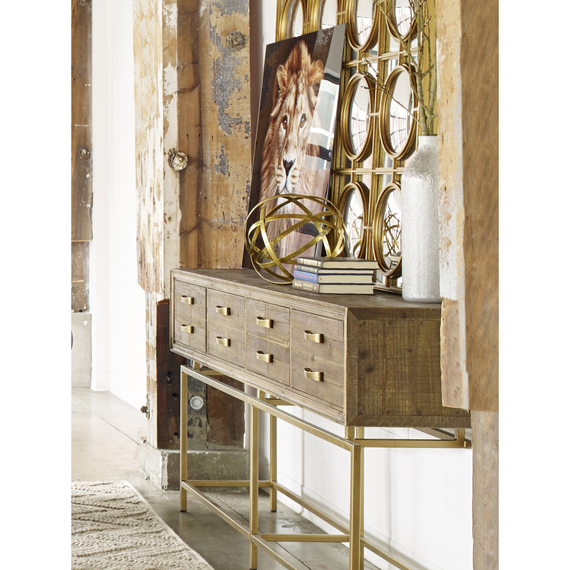 Annecy Console Table Natural large image 