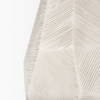 Piven White with Antiqued Wash Textured Ceramic Table Lamp, by Mercana, 18" length x 18" width x 29.5" height thumbnail 9