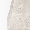 Piven White with Antiqued Wash Textured Ceramic Table Lamp, by Mercana, 18" length x 18" width x 29.5" height thumbnail 9