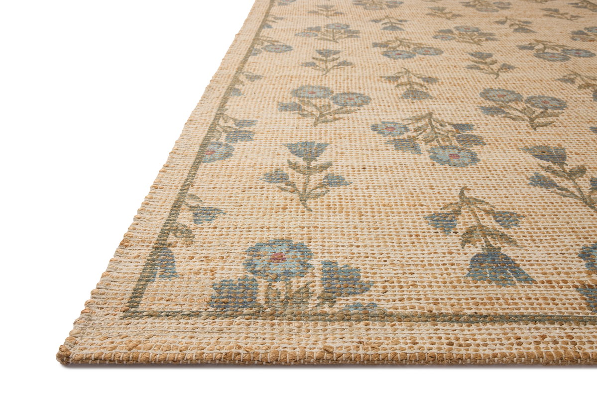 Chris Loves Julia x Loloi Rue Rug, 1'6" length x 1'6" width View 5