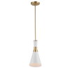 Eames 1 Light Modern Mini Pendant, Mini Light Pendant by Uttermost, 8" width x 18.5" height x 8" diameter x 8" depth thumbnail 5