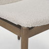 Cavett Cream Boucle Upholstered Seat with Light Brown Wood Frame Dining Chair thumbnail 13