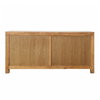 Devina Sideboard Lt Warm Wash 4-Door, Sideboards & Buffet by Dovetail, 73.75" width x 34" height x 18" depth thumbnail 4