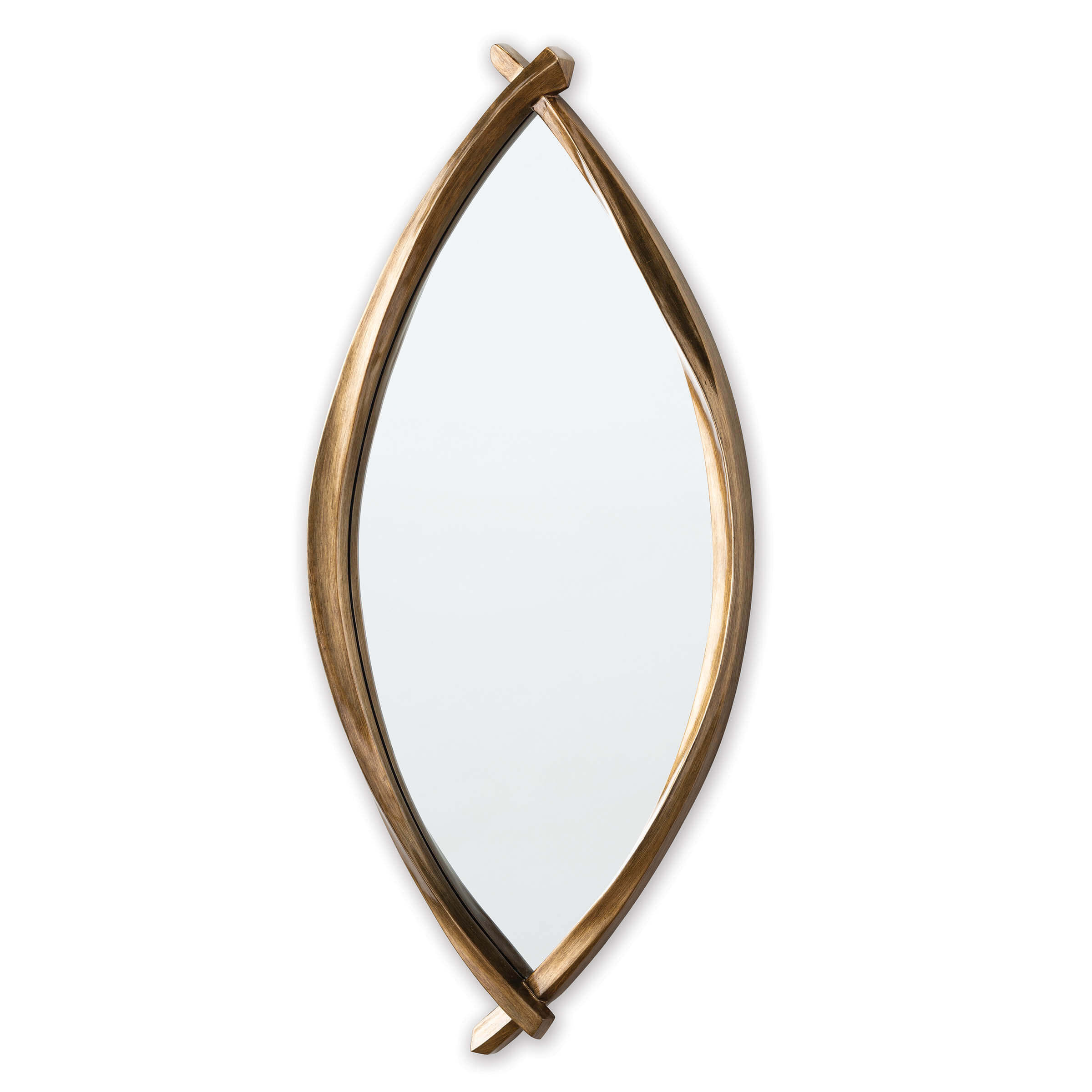 Arbre Mirror (Antique Gold Leaf), by Regina Andrew Detroit, 23" width x 50" height x 2" depth View 2