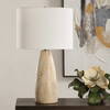 Maury Travertine Table Lamp, by Uttermost, 15.5" width x 26.5" height x 15.5" depth thumbnail 4