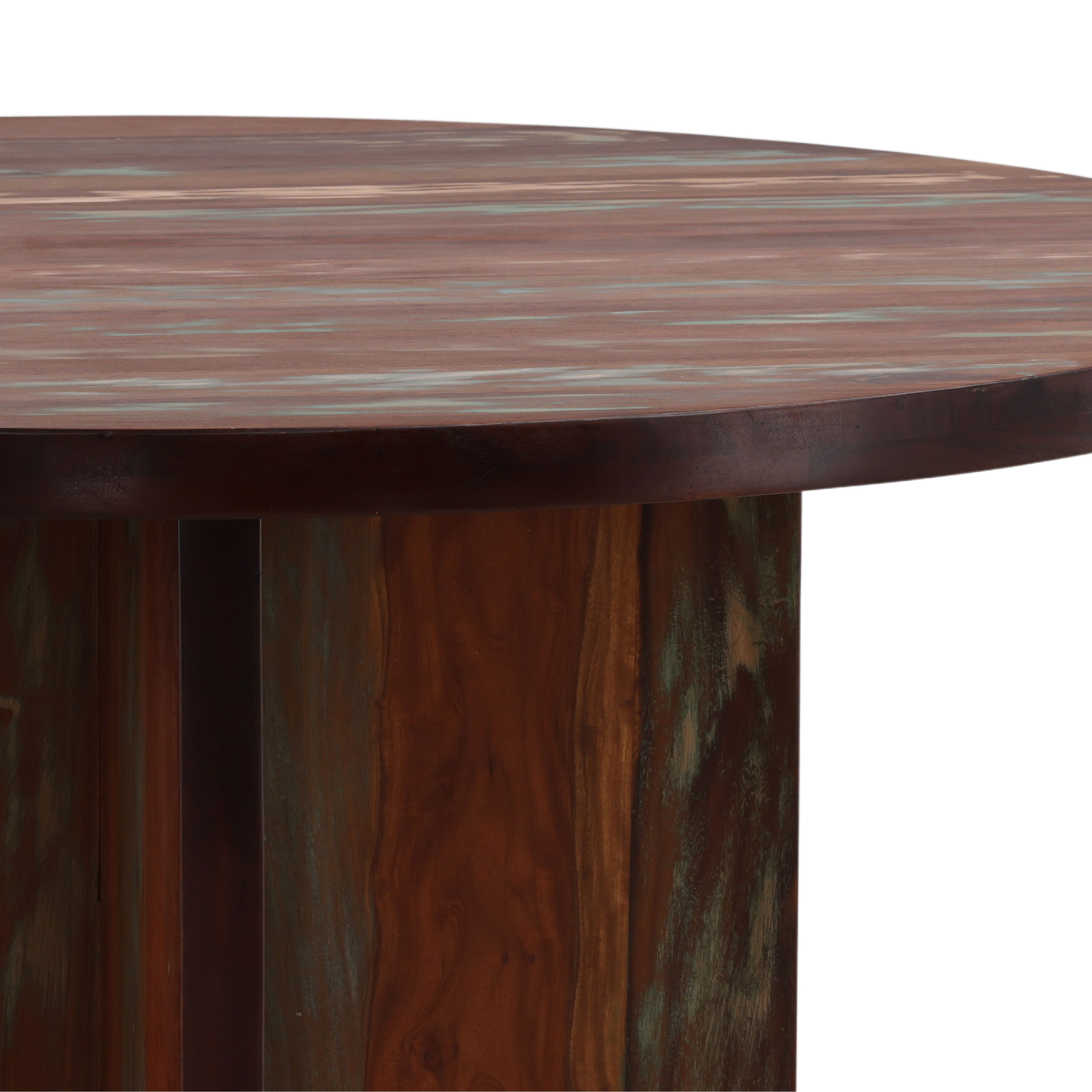 Bay Dining Table Brown, by Dovetail, 60" width x 30" height x 60" diameter x 60" depth View 5