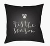 Tis The Season I Accent Pillow, Decorative Pillow by Surya, 20" length x 20" width thumbnail