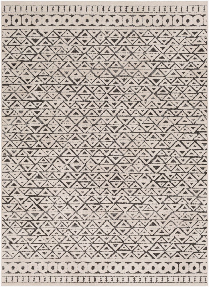 Bahar Machine Woven Rug, by Surya, 1'3.75" length x 1'3.75" width