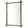 Abanu Gold Vanity Mirror, by Uttermost, 2'6" width x 3'3.75" height x 1.25" depth thumbnail 4