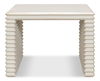 Stacked Stool, Antique White, Seating by Sarreid, 20" length x 16" width x 14" height thumbnail 7
