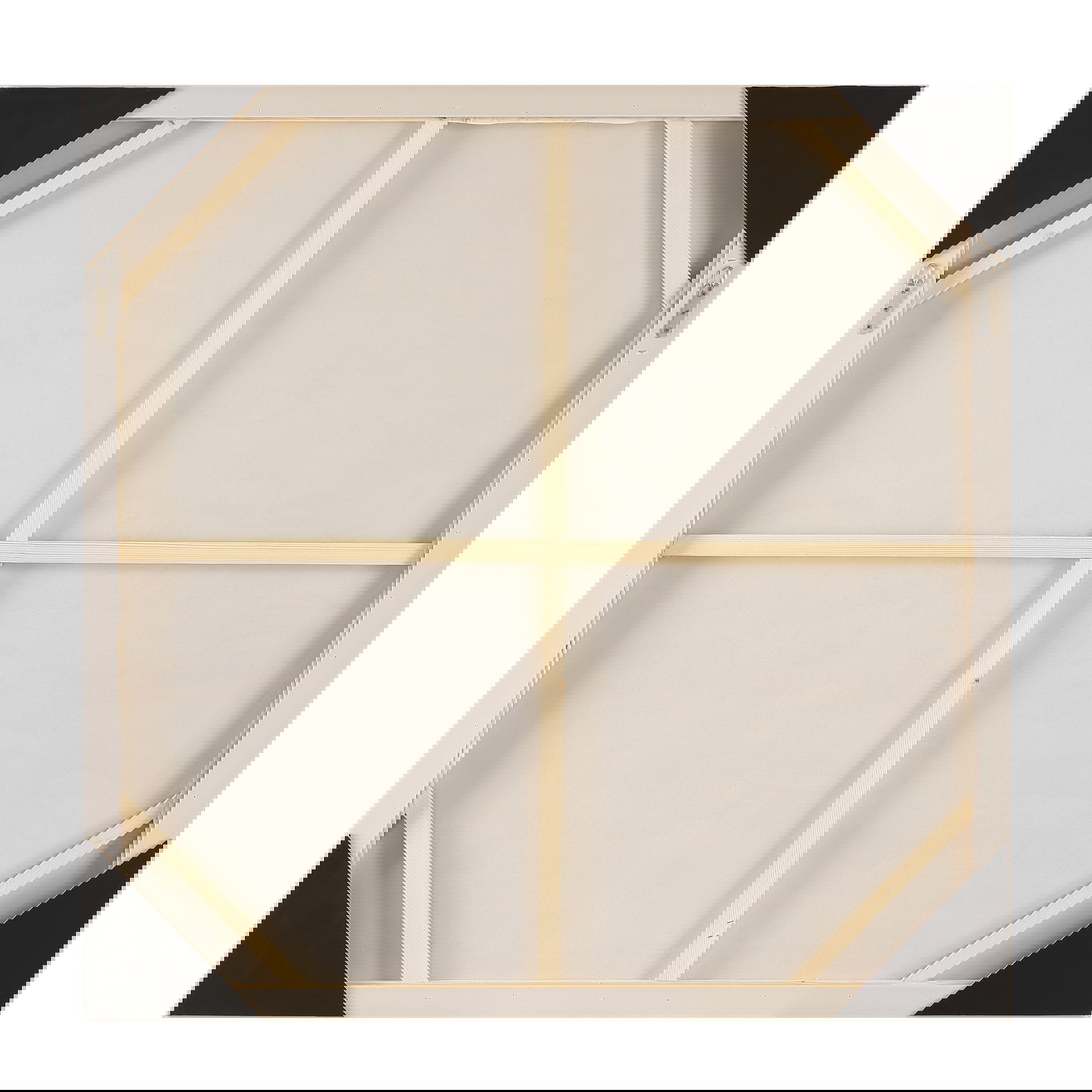 Foggy Morning Abstract Art, Painting by Uttermost, 49.5" width x 49.5" height x 1.75" depth View 9