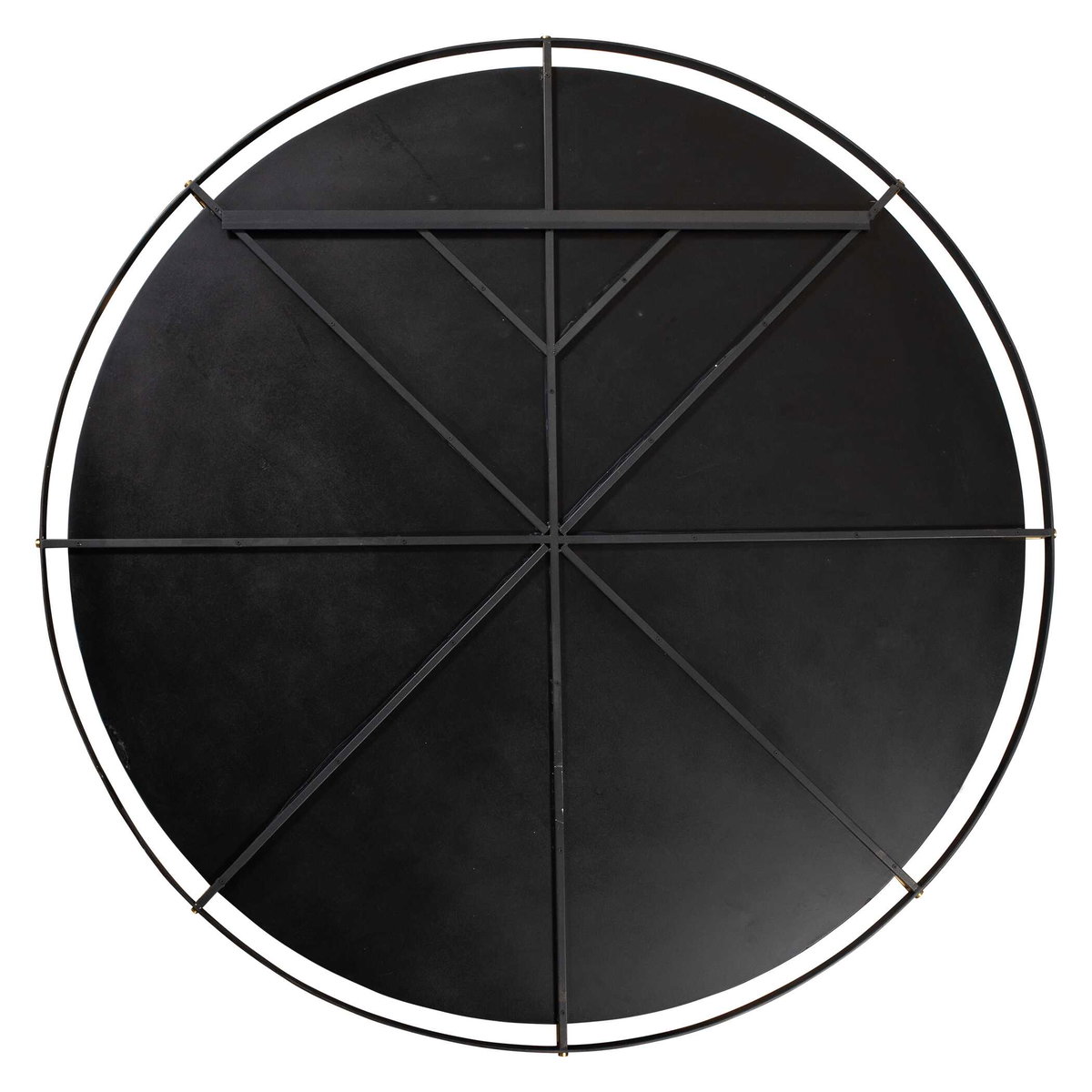 Grand Pendulum Round Mirror, by Uttermost, 72.25" width x 72.25" height x 2" depth View 7