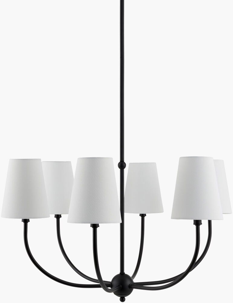 Ponso Chandelier, by Surya, 29" length x 29" width x 16" height