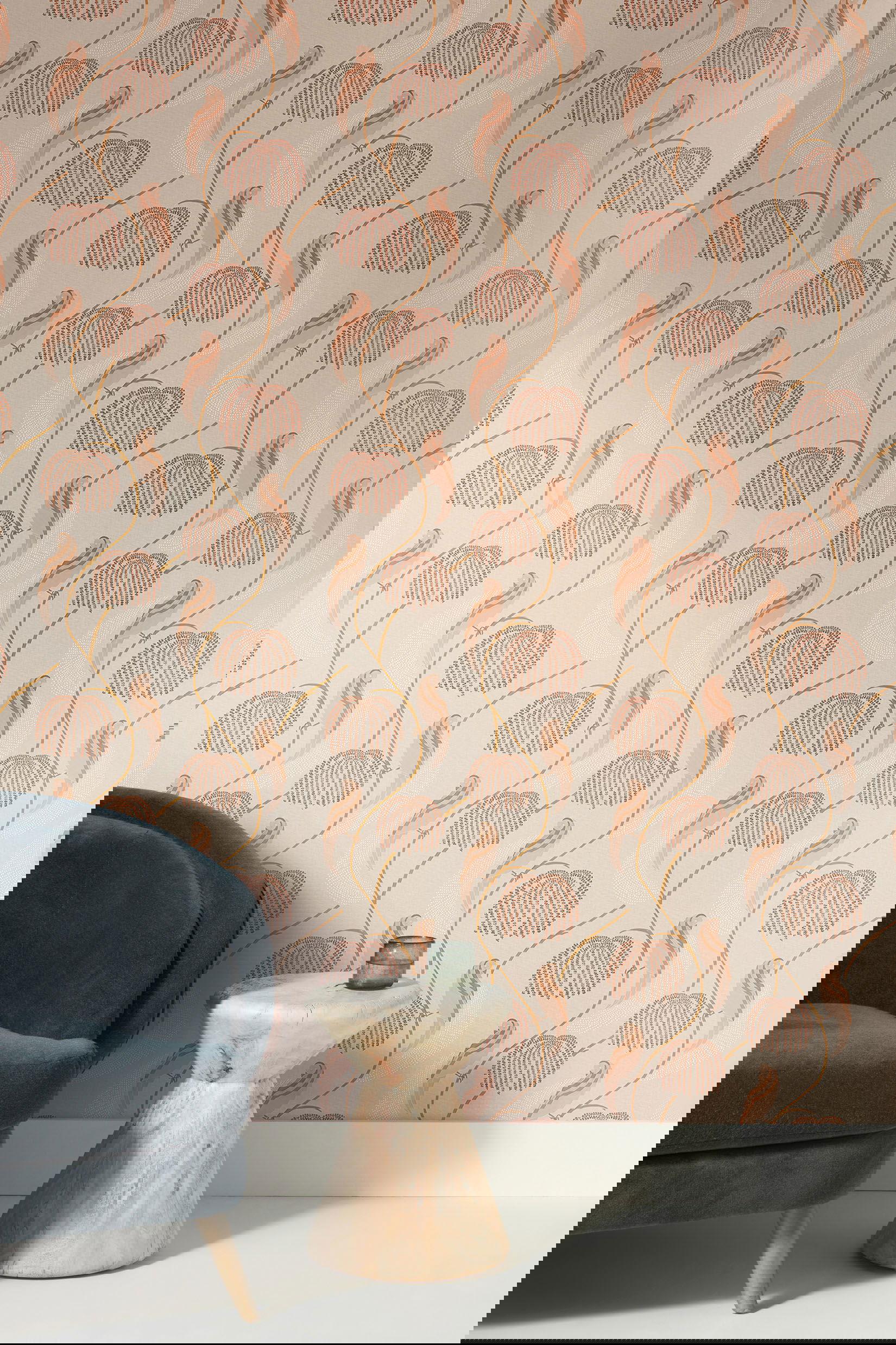 Blaise Light Pink Wallpaper large image 