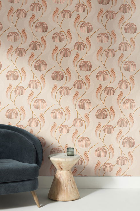 Blaise Light Pink Wallpaper