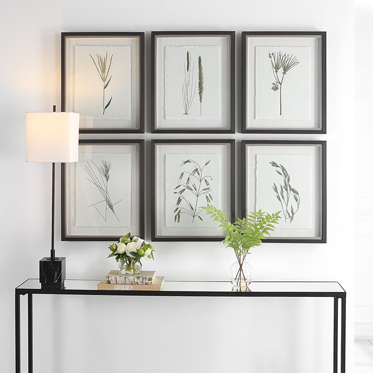 Forest Finds Framed Prints Set/6, by Uttermost, 1'6" width x 1'10" height x 1.75" depth View 6