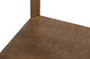 Gilbert Shagreen Side Table, Tawny Brown, Side & End Table by Sarreid, 18" length x 18" width x 24" height thumbnail 6