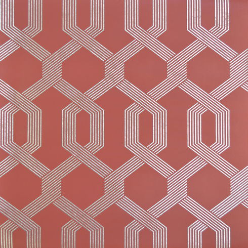 Viva Lounge Red Wallpaper