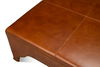 Streetman Cocktail Ottoman, Havana Brown, Seating by Sarreid, 48" length x 48" width x 18" height thumbnail 9