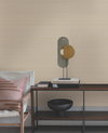 Abaca Weave Beige Wallpaper, by York Wall, 24' length x 3' width x 0.02" depth thumbnail 2