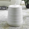 Desert Plains White Glaze Garden Stool thumbnail 3