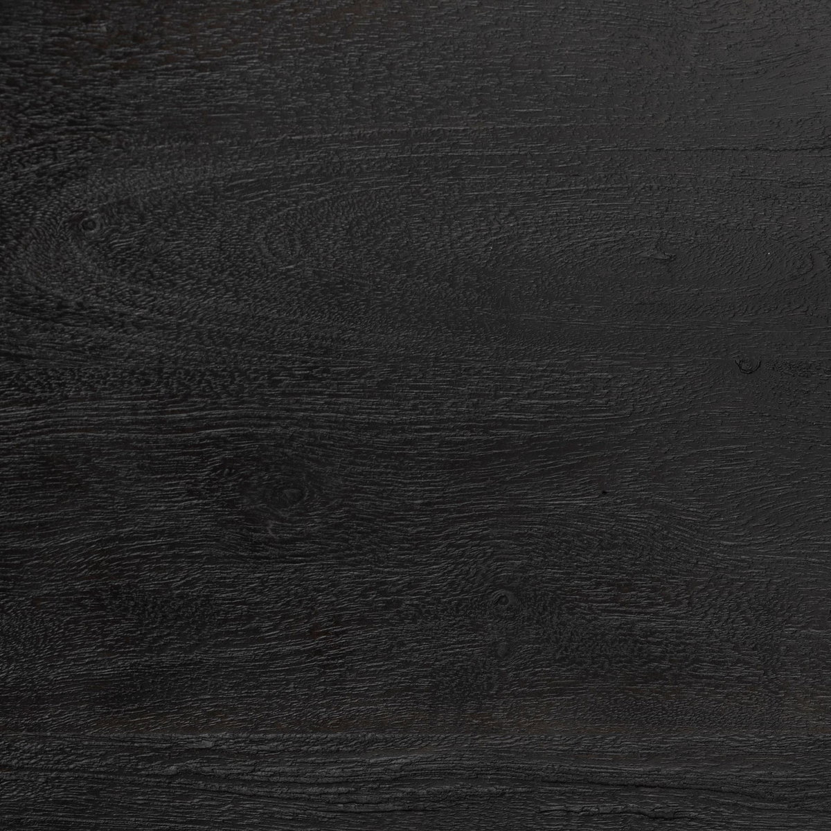 Etienne VII 24' Set of Two Round Top Black Wood and Marble Top Nesting Table, Side & End Table by Mercana, 23" length x 23" width x 24.25" height View 3