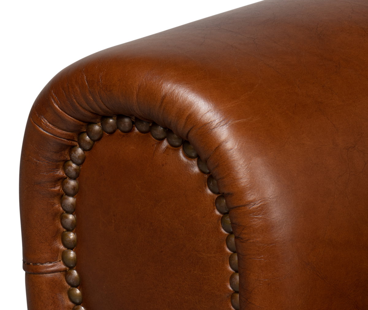 Elite French Club Swivel Chair, by Sarreid, 2'9" length x 3' width x 2'9" height View 8