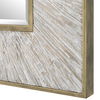 Wharton Whitewashed Square Mirror thumbnail 6