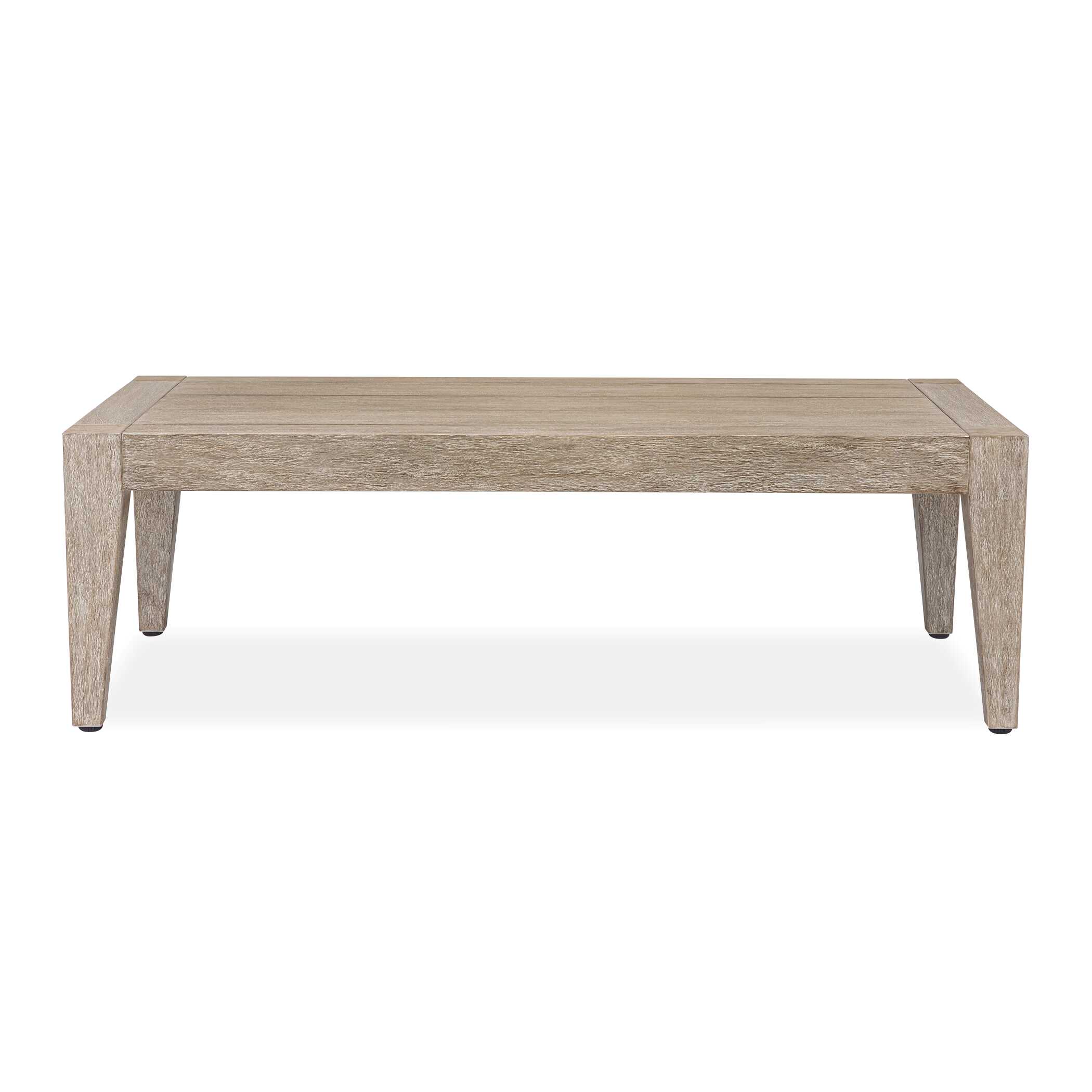 Kirkham Indoor-Outdoor Wood Coffee Table, Furniture by Uttermost, 48" width x 15" height x 24" depth View 1