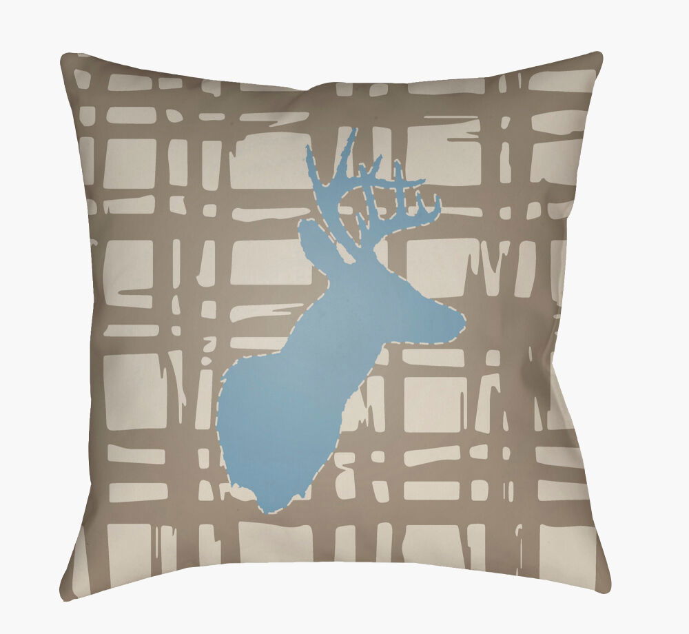 Deer Accent Pillow large image 