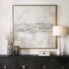 Desert Oasis Abstract Canvas Art, by Uttermost, 51.75" width x 51.75" height x 1.5" depth thumbnail 2