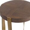 Drew Brass Accent Table, Side & End Table by Uttermost, 16.12" width x 24" height x 16.12" depth thumbnail 6
